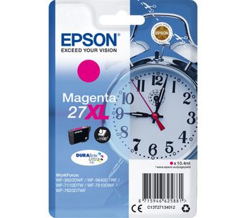 EPSON Alarm Clock 27XL Magenta Ink Cartridge, Magenta