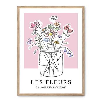 Cuadro Les Fleurs Iii