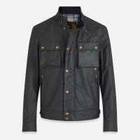 belstaff racemaster waxed cotton jacket - it 54xxl