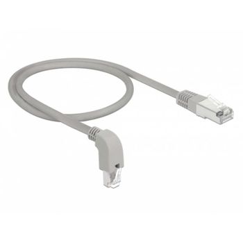 Cable de red DeLOCK 85873 Cat6a S/FTP 0,5 m Gris