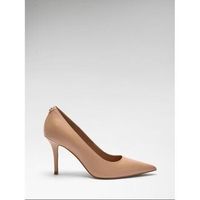 guess zapatos de tacon flfprn lea08-nude para mujer