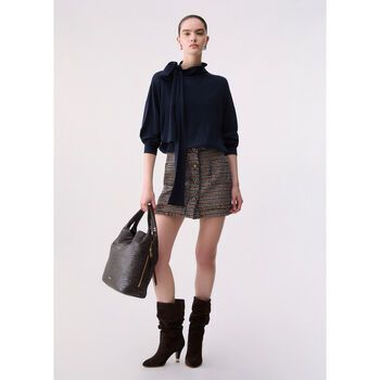 Liu Jo Blusa Punto en lana con lazo para mujer