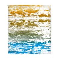 estoralis - estor enrollable translucido  estampado texturas  130 x 180 cm anchoalto tamano tela 127 x 175 cm  t-4053 unico