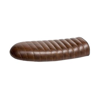 Asiento completo universal para moto Brat marrón