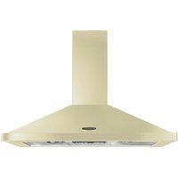 rangemaster leihdc110crc chimney cooker hood - cream cream