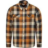 mountain warehouse camisa manga larga trace para hombre