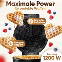 gofrera proficook pc-wa 1314 1200w 5 gofres corazon
