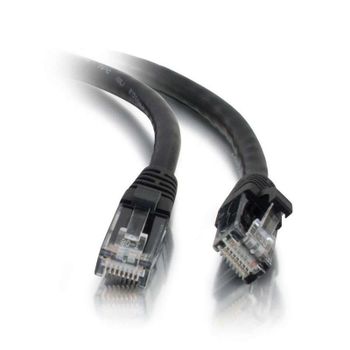 Cable de red Cat5e UTP C2G de 1 m con funda antienganche negro
