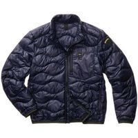 blauer abrigo de plumas piumino para nina