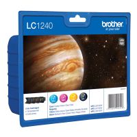 brother lc1240 bkcmy original multipack ink cartridges
