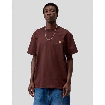 Carhartt Camiseta CAMISETA AMERICAN SCRIPT TEE AMARONE para hombre