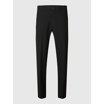 Selected Pantalón chino 16096226_black para hombre
