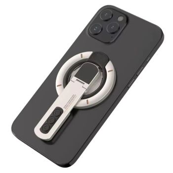 Soporte para teléfono magnético 3 en 1 Soporte magnético para teléfono de doble cara 360° rotativo para iPhone 17 17 Pro