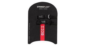 Tabla de natacion huub strokefloat negra   roja