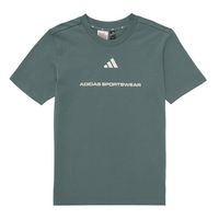 adidas camiseta adidas boys slogan single jersey t-shirt kids para nino