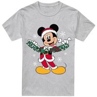 disney camiseta merry christmas para hombre