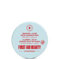 first aid beauty brighten  glow pads 28 ct
