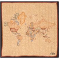 alviero martini bufanda foulard geo classic 3170 aloe para mujer