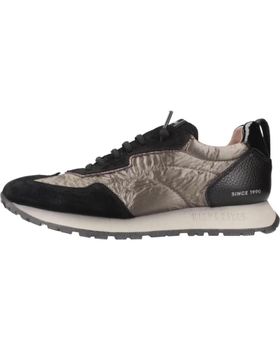de HISPANITAS ZAPATILLAS CASUAL HISPANITAS KANSAS HI254209 VELOUR NEGRO/TOPO BLACKTOPOBOLEROC002