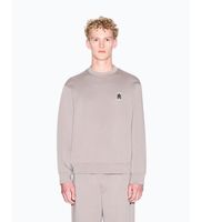 ax armani exchange para hombre xm001777af10818u6107 sudadera de cuello redondo con logo taupe xxl casual algodon