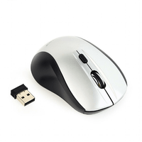 raton gembird inalambrico blanconegro 4 botones