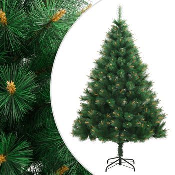 Árbol De Navidad | Decoraciones De Navidad Artificial Con Bisagras Y Soporte 210 Cm Cfw108915