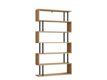 Librería de madera > - 90 x 22 x 162 cm - saphir
