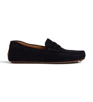 hackett london para hombre hms200080 mocasines de ante driver saddle marino 42 plano serraje ninguno casual