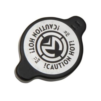 Tapón radiador 1.8 bar Moose Racing negro