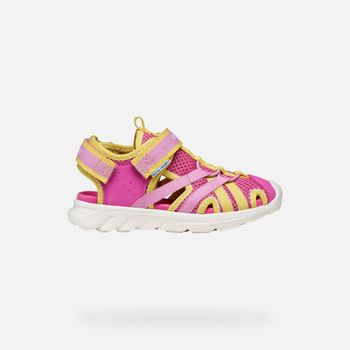 GEOX Sandal Airadyum Junior Fucsia/amarillo