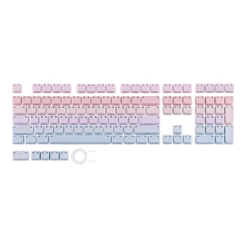 Juego de teclas EPOMAKER Shimmeow, 113 teclas con perfil MAO, impresas lateralmente y con retroiluminación, para diseños ANSI de 60%/65%/75%/TKL/96%/tamaño completo