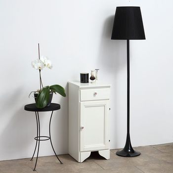 Mueble De Suelo H 80cm Blanco Decapado | Lavanda