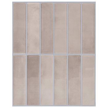 Azulejo Rectangular 20 Uds. Café Beige 29 X 23 X 0,08 Cm Vidaxl