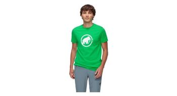 Camiseta mammut core classic verde para hombre