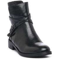 laura biagiotti botines nubuk blk para mujer