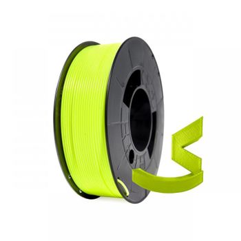 Winkle Bobina de Filamento PLA HD 1.75mm 300gr Amarillo Fluorescente