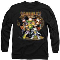 garfield camiseta manga larga tv10446 para mujer
