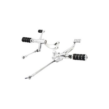 Kit mando de pie delantero Harley-Davidson Sportster '04-'13 cromado
