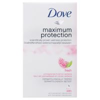 dove maximum protection anti-perspirant cream stick pomegrante  lemon verbena