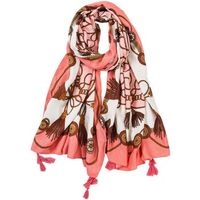 alberto cabale bufanda estola de algodon light pink athena para mujer