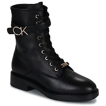 Calvin Klein Jeans Botines RUBBER SOLE COMBAT BOOT W HW para mujer