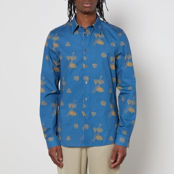 PS Paul Smith Tailored Fit Cotton-Poplin Shirt - M