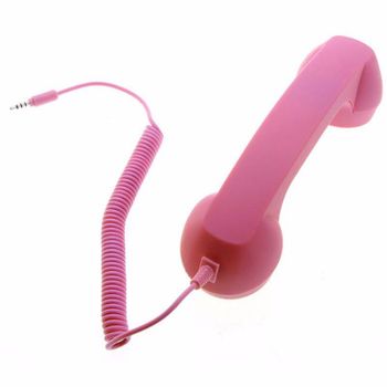 Auricular retro para teléfono móvil con interfaz de 3.5mm