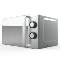 cecotec microondas de 20l proclean 3060 flatbed mirror potencia de 700w diseno compacto interior ceramico