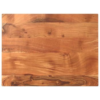 Tablero De Mesa Rectangular Madera Maciza Acacia 70x60x3,8 Cm Vidaxl