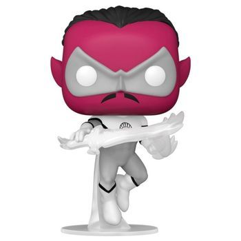 Figura Funko Pop! Dc Súper Héroes White Lantern Sinestro Modelo 398 | 56966 Edición Limitada Convención Limitada Verano 2021