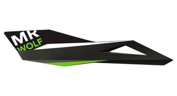 Mr wolf recchie pro kit stickers black green