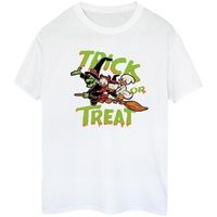 ducktales camiseta trick or treat para mujer