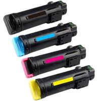 compatible multipack dell h825cdw printer toner cartridges 4 pack -593-bbsb