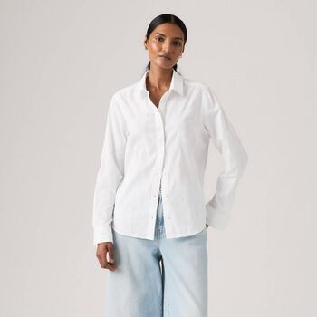 Levis Camisa 34574 0063 - BW SHIRT-BRIGHT WHITE SEERSUCKER para mujer